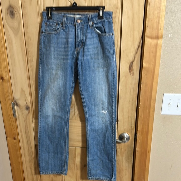 Levi’s 514 Men's Blue Jeans - Picture 1 of 5